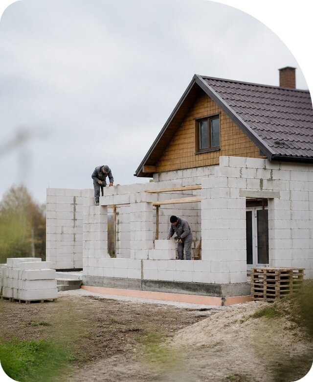 Пристройка из пеноблоков в Челябинске под ключ от 36092 р. | РадиДОМА-Члб