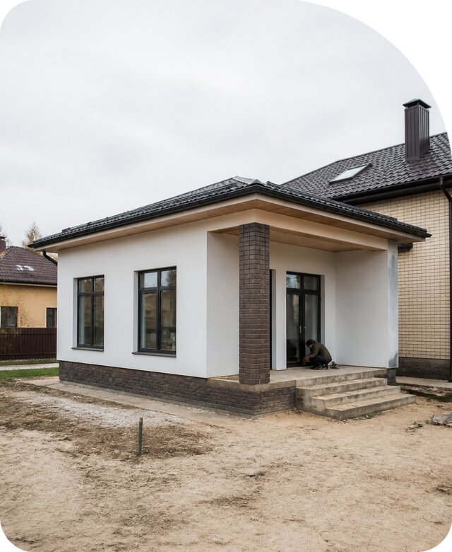 Строительство одноэтажной пристройки в Челябинске от 464040 р. | РадиДОМА-Члб